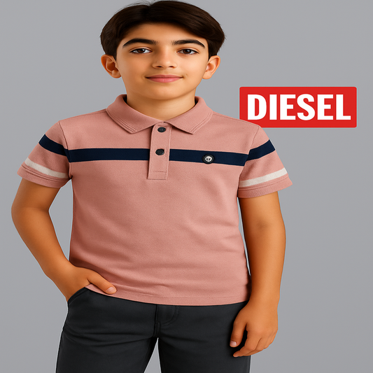 Diesel Striped Polo Shirt