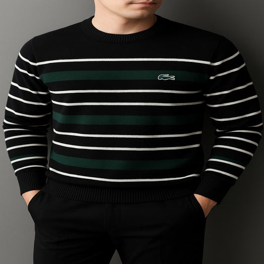 Lacoste Classic Striped Sweater