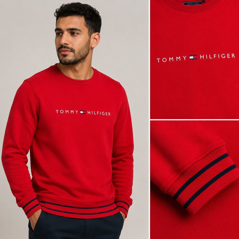Tommy Hilfiger Logo Crewneck Sweatshirt