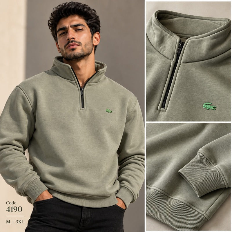 Lacoste Premium Half-Zip Sweatshirt