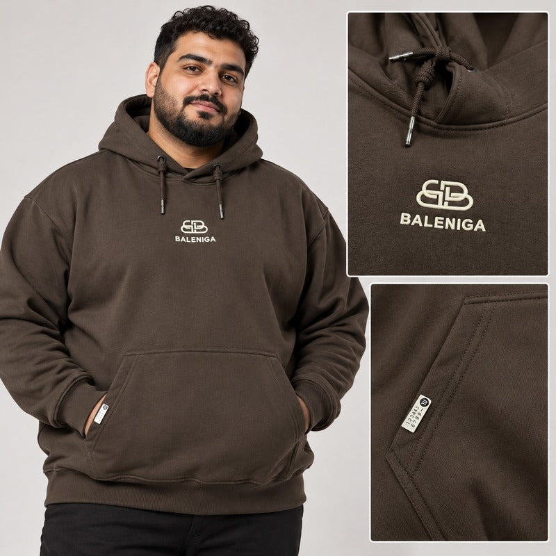 Balenciaga Classic Logo Hoodie – Plus Size