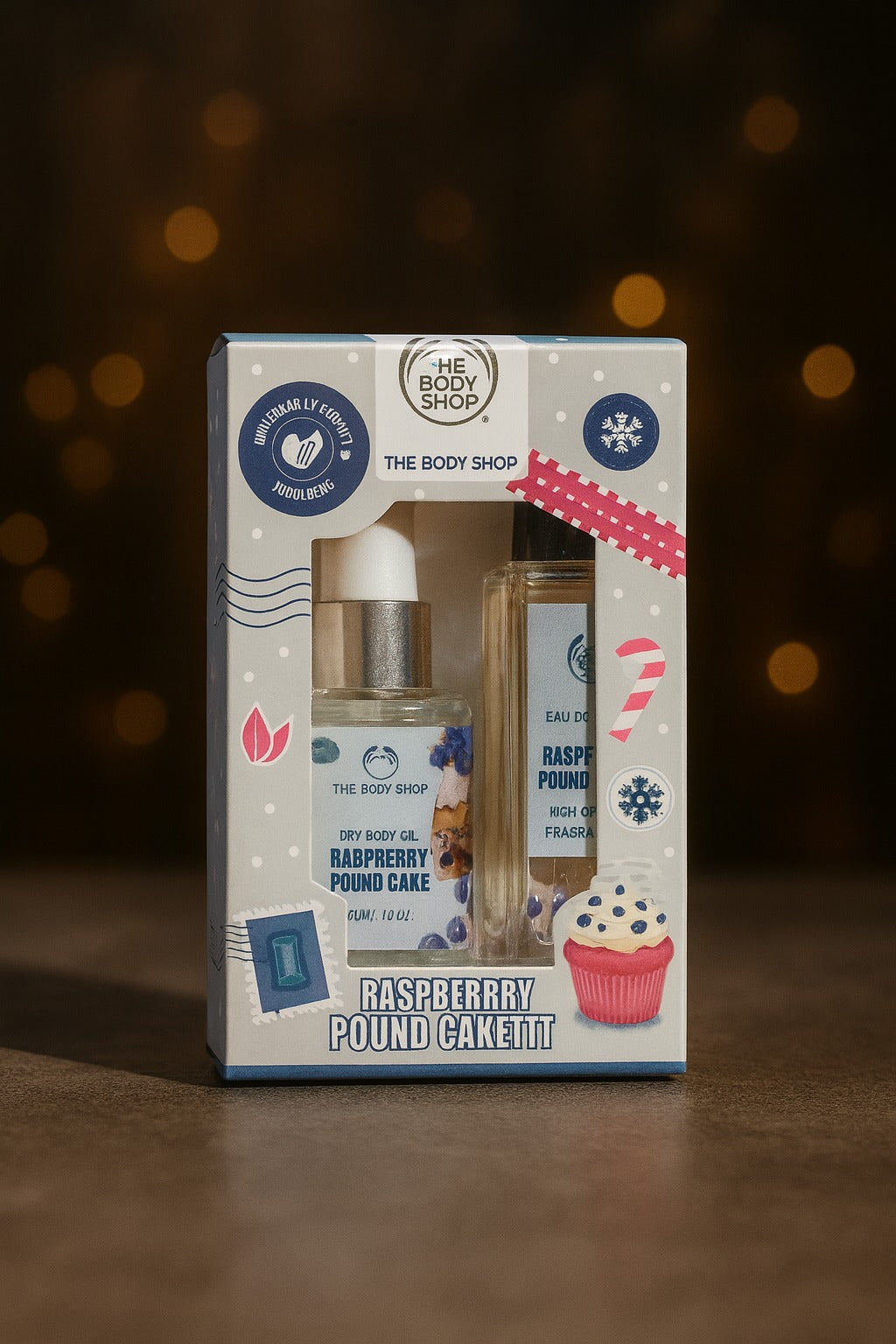 The body shop Raspberry Pound Cake for Women