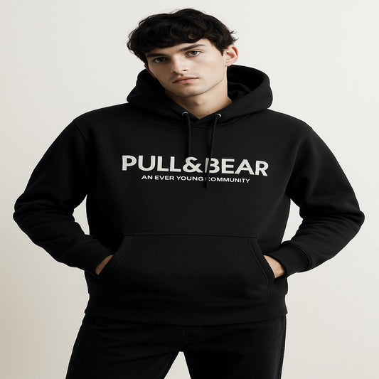 Pull&Bear Classic Logo Hoodie