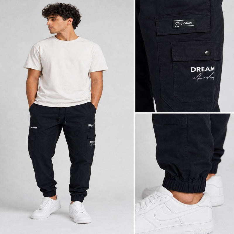 Dior Men’s Multi-Pocket Cargo Jogger Pants