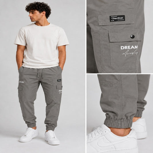 Dior Men’s Multi-Pocket Cargo Jogger Pants