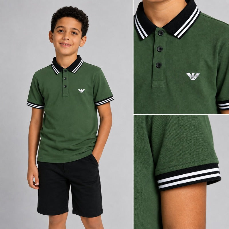 Armani Junior Classic Polo Shirt