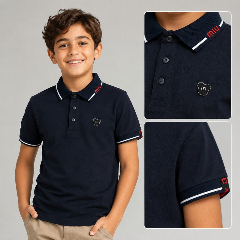 Miu Miu Boys’ Classic Polo Shirt