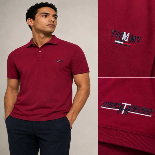 Tommy Hilfiger Men’s Embroidered Logo Polo Shirt