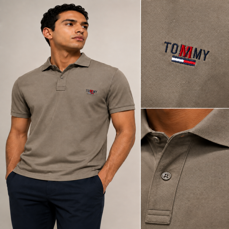 Tommy Hilfiger Men’s Embroidered Logo Polo Shirt