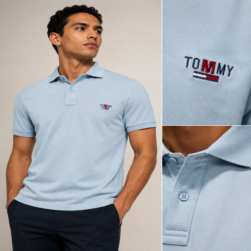 Tommy Hilfiger Men’s Embroidered Logo Polo Shirt