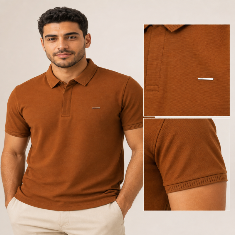 Loewe Men’s Minimal Logo Polo Shirt