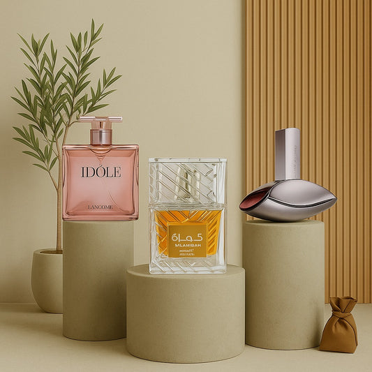 Idole 30 ml + khamrah 30 ml + euphoria 30 ml