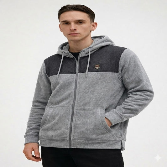 Dior Two-Tone Owl Zip Hoodie