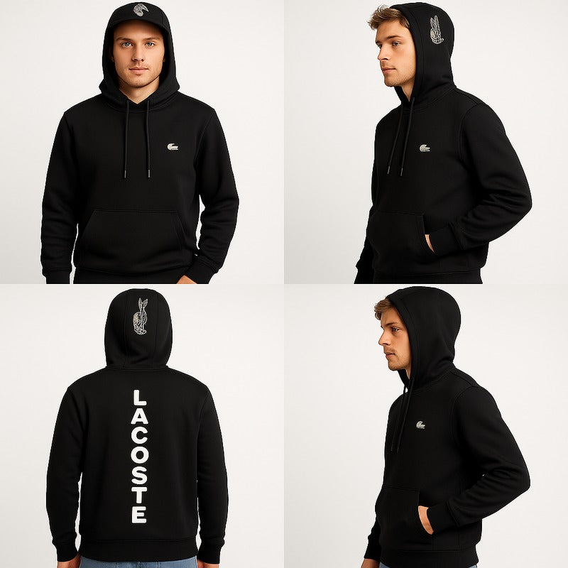 Lacoste Signature Crocodile Hoodie