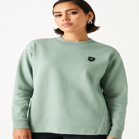 Philipp Plein 100% Cotton Women’s Oversized Sweatshirt