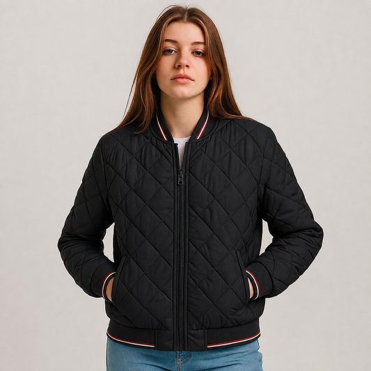 Tommy Urban Double-Face Quilted Bomber Jacket