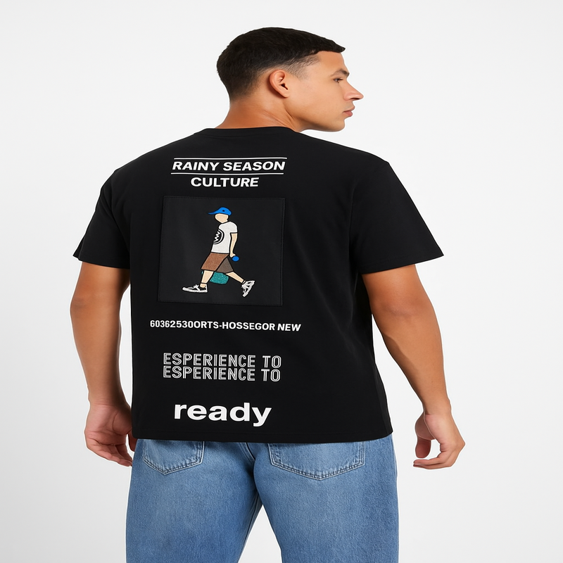 Burberry Oversized Graphic T-Shirt