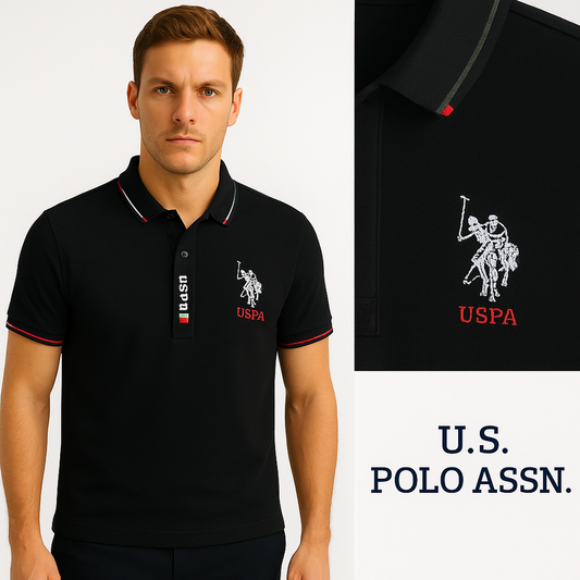 U.S. Polo Assn. Taupe Fit Polo Shirt