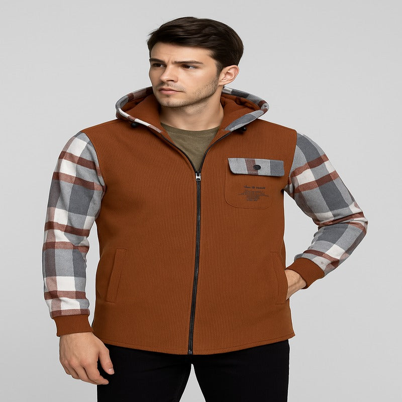 Versace Urban Checkered Hoodie