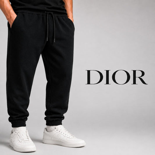 Dior Men’s Textured Jogger Pants