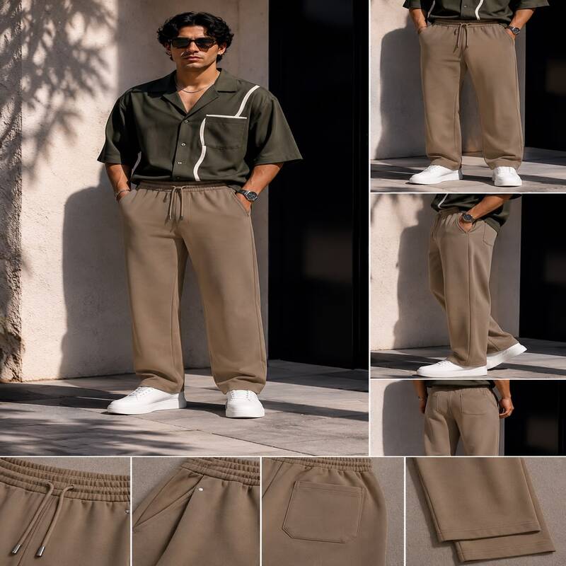 Loewe Men’s Wide Leg Sweatpants