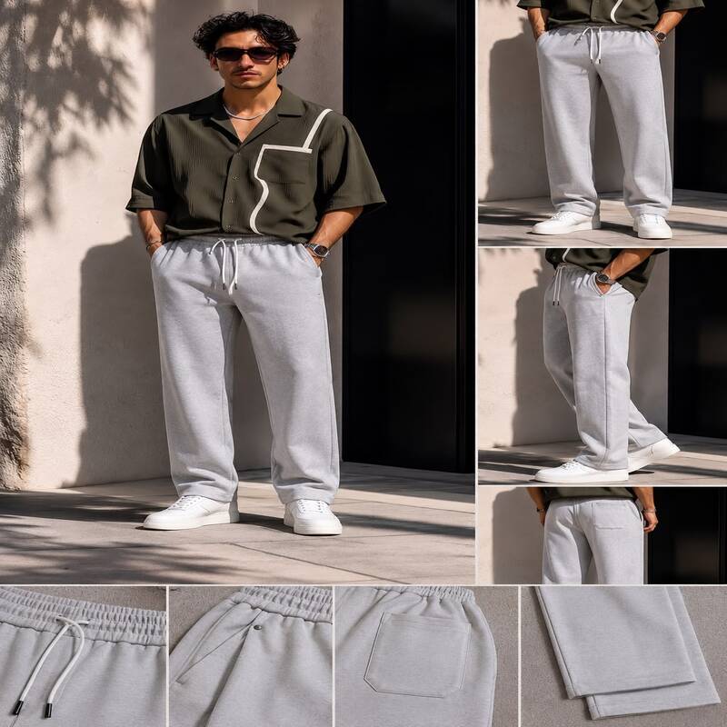 Loewe Men’s Wide Leg Sweatpants