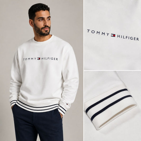 Tommy Hilfiger Logo Crewneck Sweatshirt