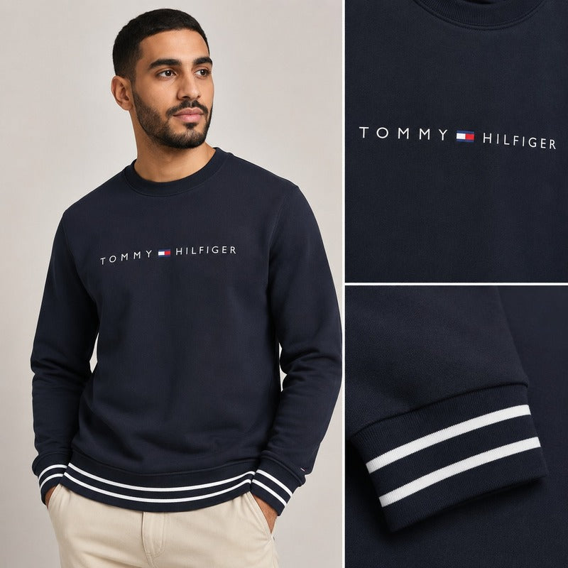 Tommy Hilfiger Logo Crewneck Sweatshirt