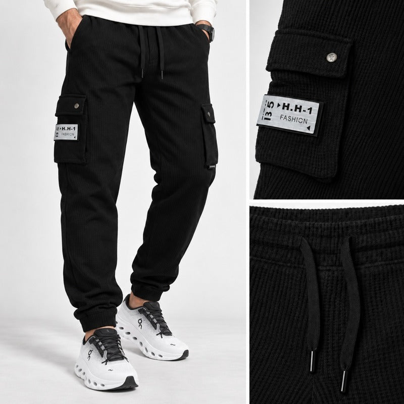 Moncler Cotton Cargo Jogger Pants