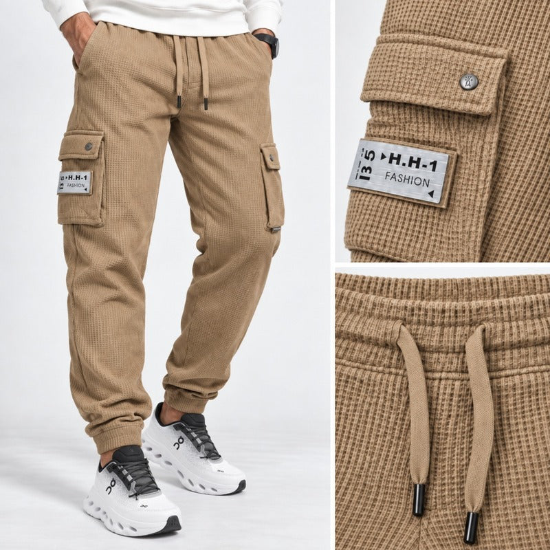 Moncler Cotton Cargo Jogger Pants