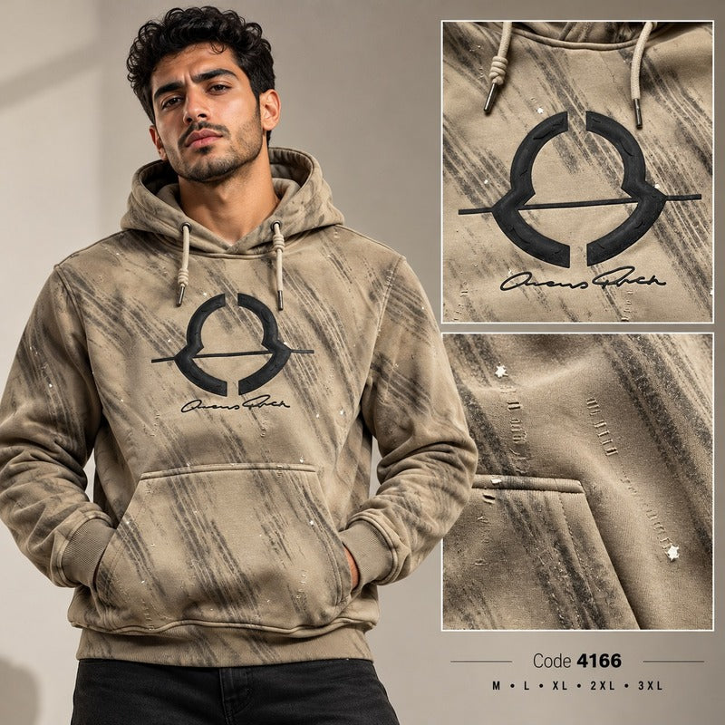 Moncler Vintage Washed Graphic Hoodie