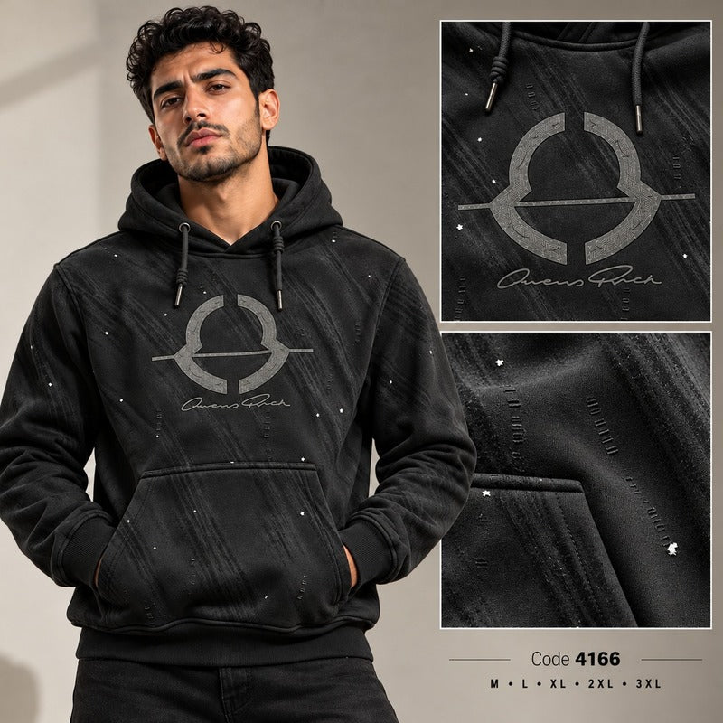 Moncler Vintage Washed Graphic Hoodie