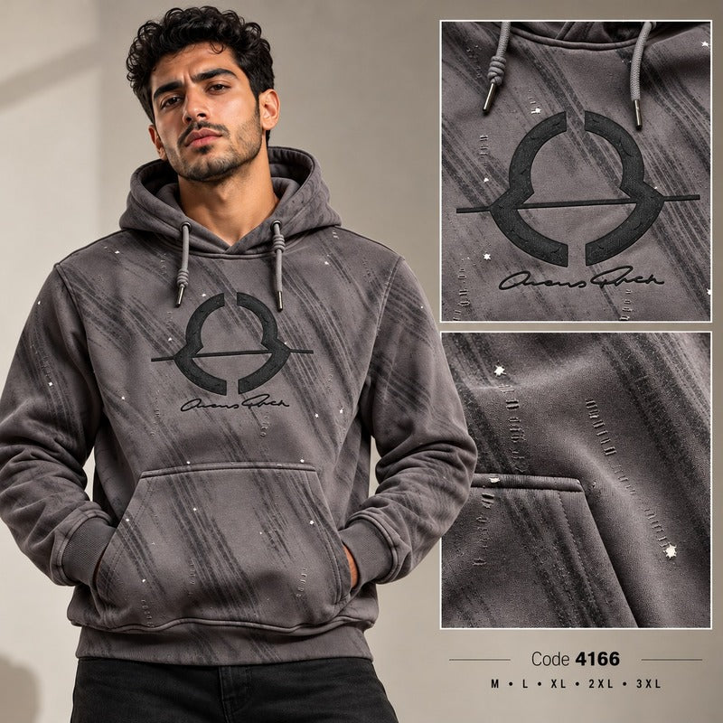 Moncler Vintage Washed Graphic Hoodie