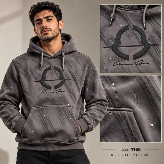 Moncler Vintage Washed Graphic Hoodie
