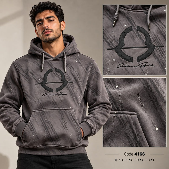 Moncler Vintage Washed Graphic Hoodie