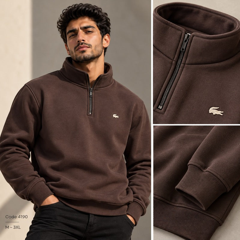 Lacoste Premium Half-Zip Sweatshirt