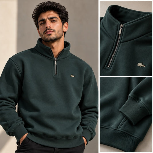 Lacoste Premium Half-Zip Sweatshirt