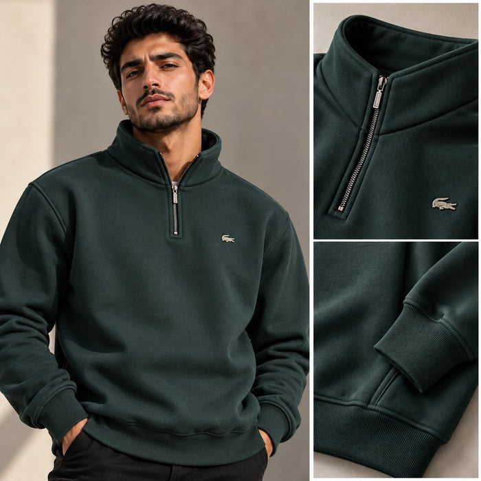 Lacoste Premium Half-Zip Sweatshirt