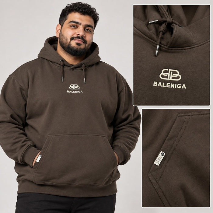Balenciaga Classic Logo Hoodie – Plus Size
