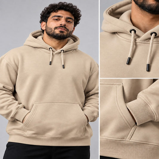 Versace Classic Plain Hoodie – Plus Size
