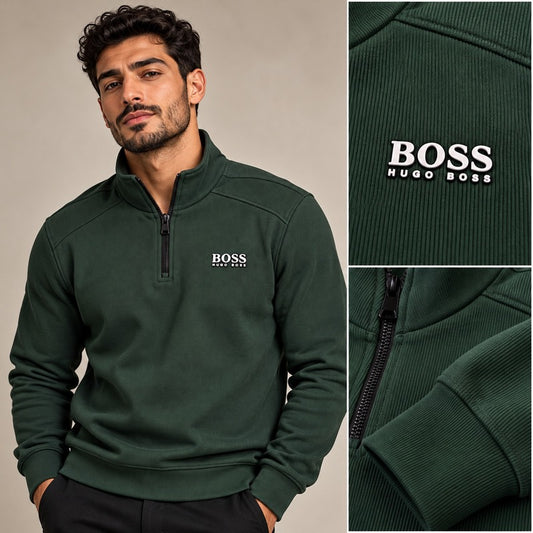 Hugo Boss Classic Half-Zip Sweatshirt