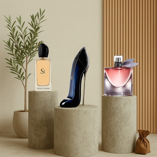 Si gold 30 ml + good girl 30 ml + la vie est belle 30 ml