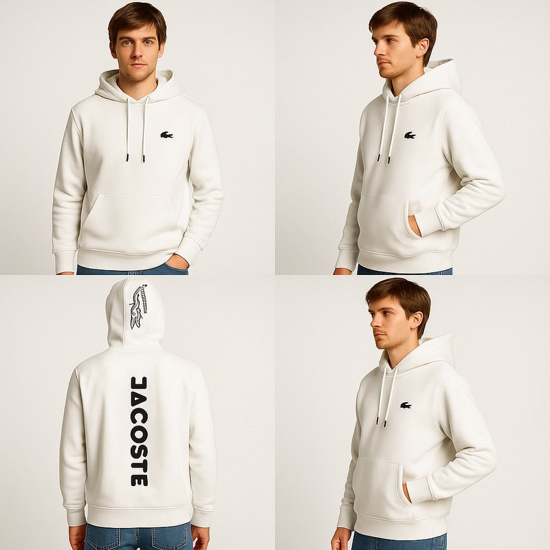 Lacoste Signature Crocodile Hoodie