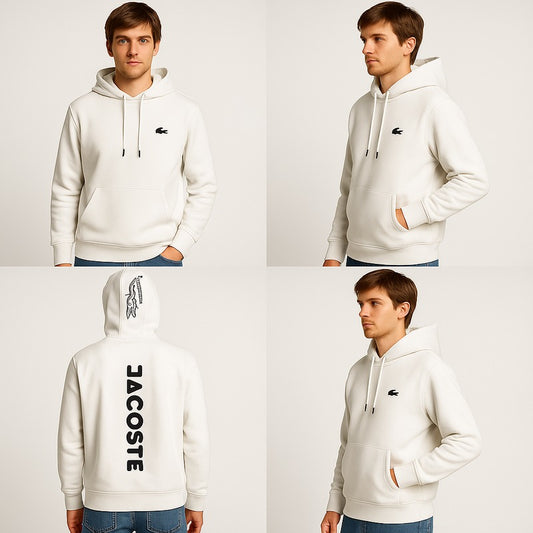 Lacoste Signature Crocodile Hoodie