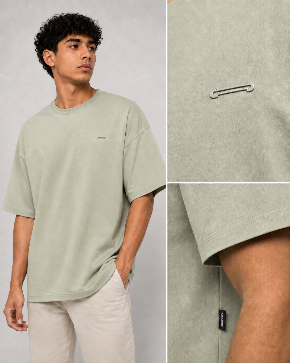 Signature Pin Oversized Tee