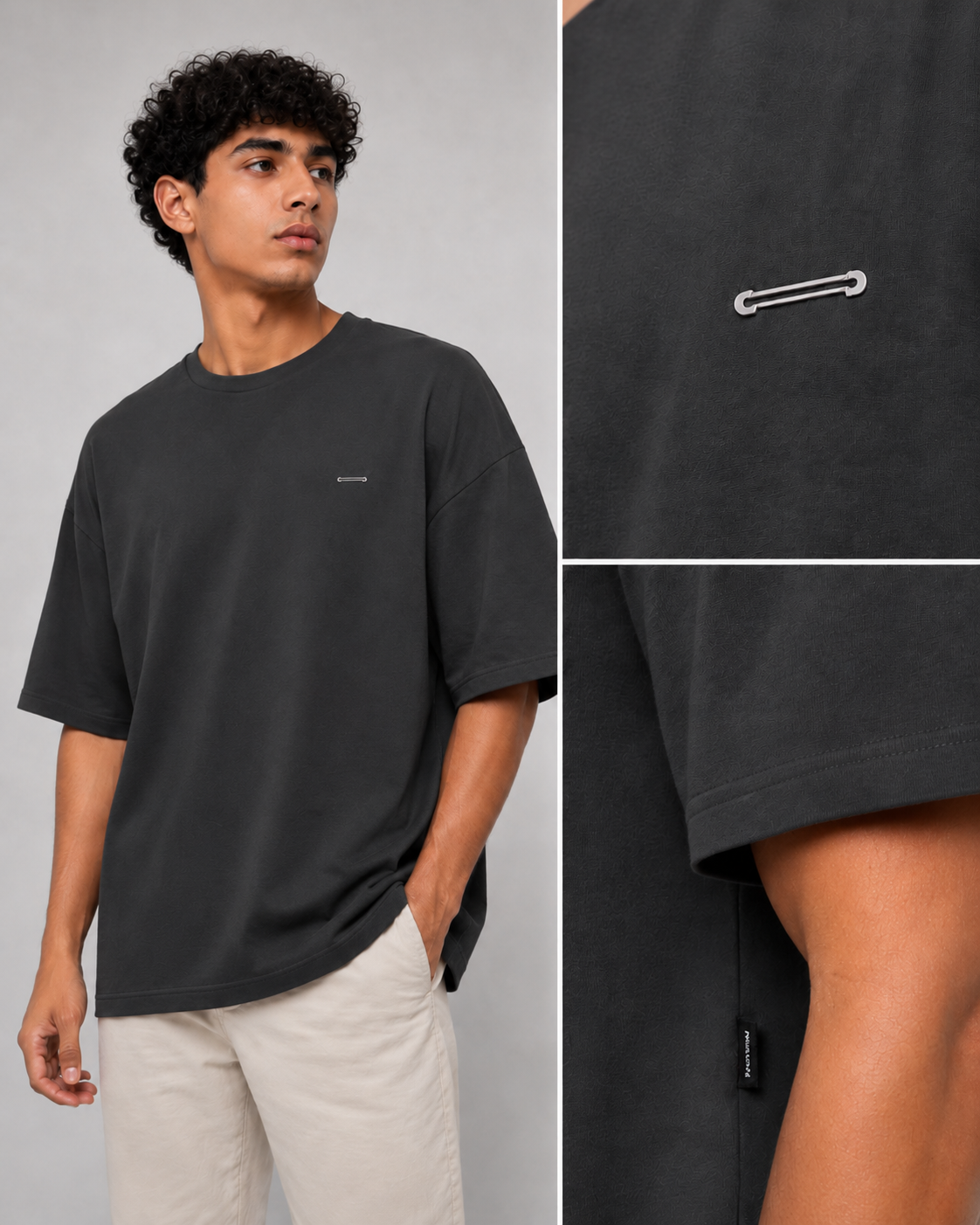 Signature Pin Oversized Tee