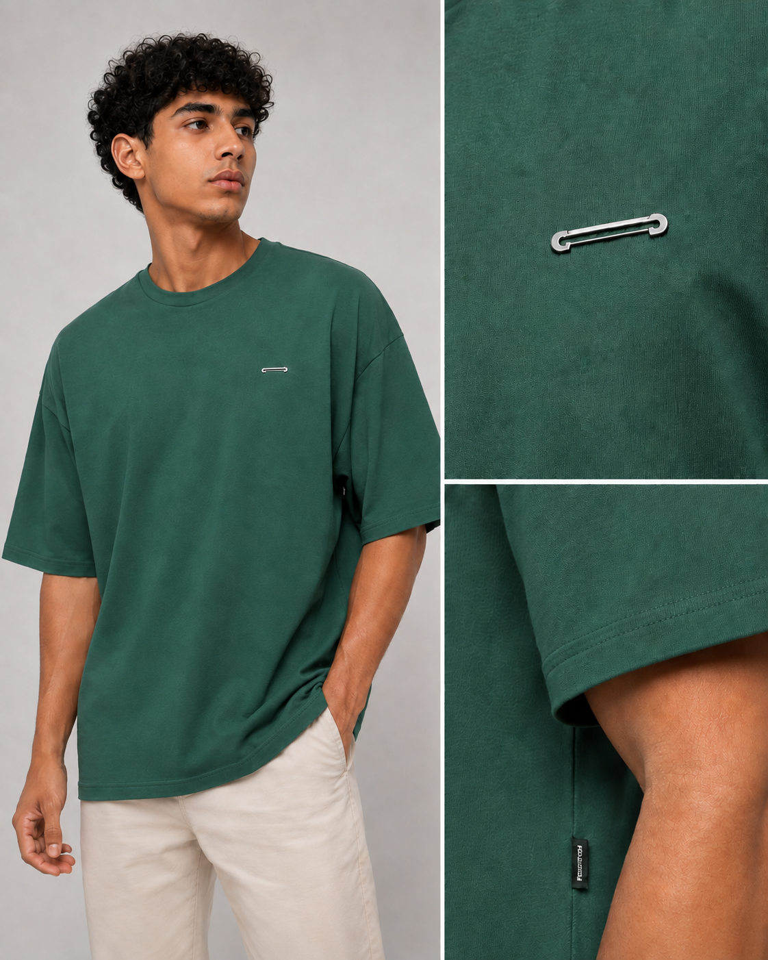Signature Pin Oversized Tee