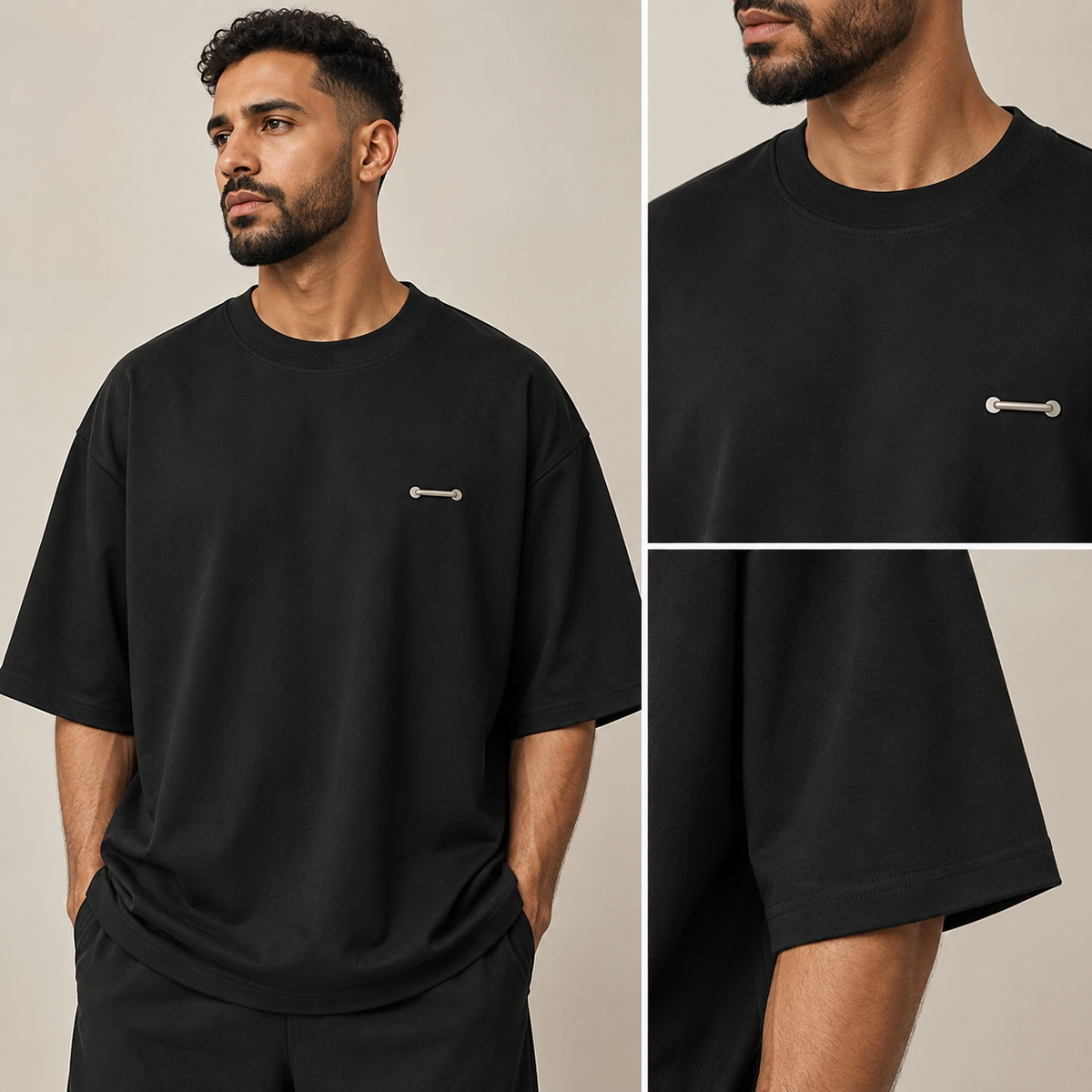 Signature Pin Oversized Tee