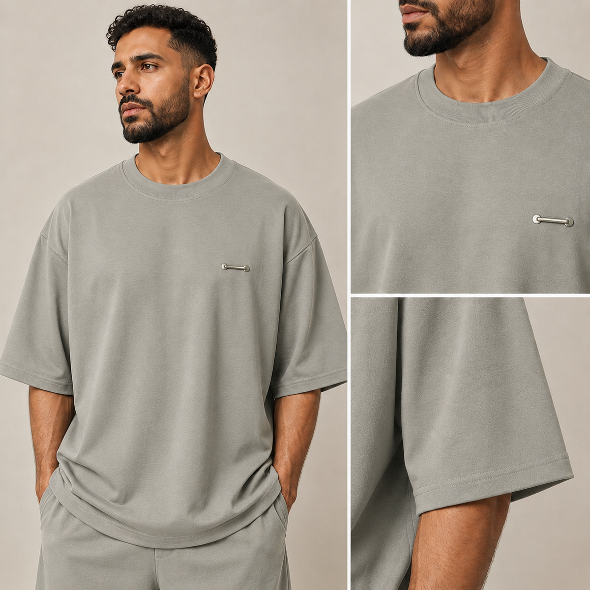 Signature Pin Oversized Tee