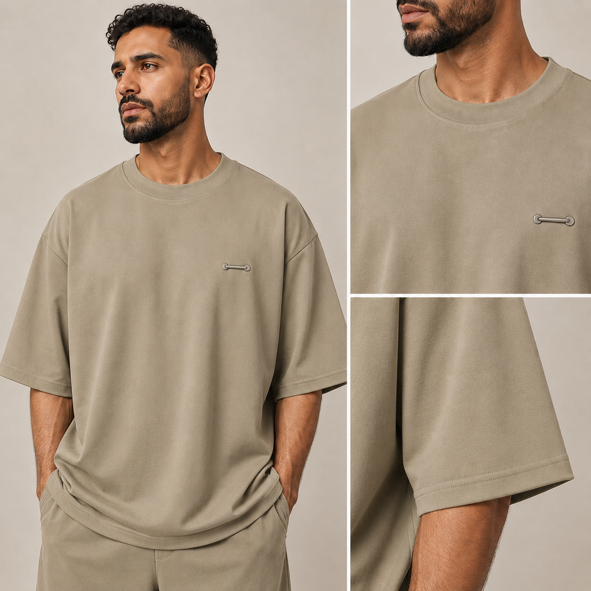 Signature Pin Oversized Tee